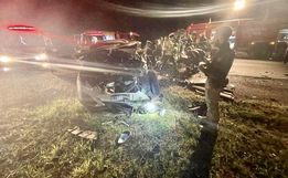 Colisão frontal mata mulher na BR-163 entre SMO e Guaraciaba 