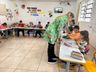 Ação de saúde leva aprendizado e kits de escovação para estudantes  em Guarujá do Sul