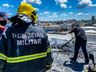 Incêndio destrói Papai Noel Gigante da Rede Peperi em SMO