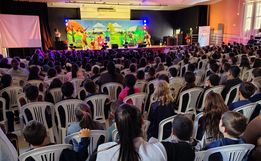 Espetáculo Cirandar encanta público em Campo Erê