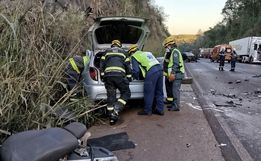 Motorista que fugiu após acidente com morte na BR 282 não é habilitado