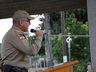 11° BPM/Fron presta homenagem a Tiradentes em São Miguel do Oeste