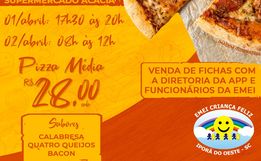 Escola Municipal Criança Feliz realiza campanha Pizza do EMEI