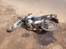 Motociclista fica ferido em colisão traseira com carro na BR 158, em Cunha Porã
