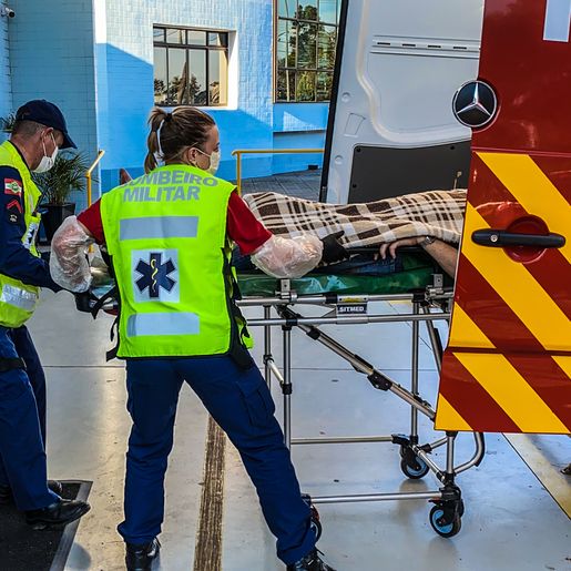 Acidente doméstico deixa homem gravemente ferido em São Miguel do Oeste