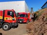 Incêndio atinge silo de papel em indústria às margens da BR-282 em Iraceminha