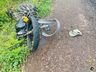 VÍDEO: Motociclista morre em acidente na SC 163, em Itapiranga