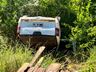 Homem fica ferido em capotamento de veículo na BR-282