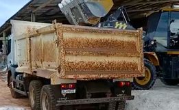 Descanso inicia entrega de calcário para agricultores