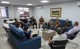 Município, PM, PC e Exército definem ações para a segurança de escolas e creches