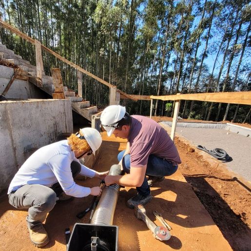 CASAN realiza testes em unidade de tratamento de lodo em Descanso