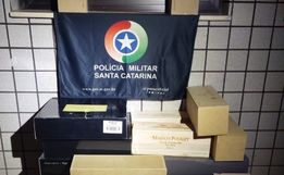 Carga de vinhos ilegais é apreendida em Dionísio Cerqueira