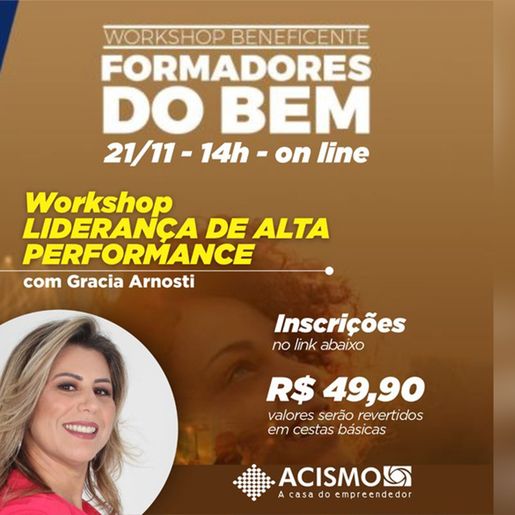 Acismo realiza workshop on-line sobre liderança de alta performance