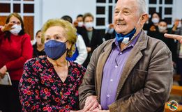 Casal de Descanso comemora 66 anos de casados com renovação dos votos