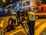 Atropelamento deixa ciclista ferido em Guaraciaba; confira o vídeo