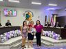 Legislativo de Bandeirante inaugura Galeria Lilás durante sessão solene