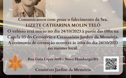 Morre filha de colonizador do município