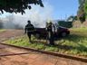 Incêndio consome veículo no centro de São Miguel do Oeste