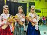 Laura, Cristine e Pamela são as novas soberanas de São João do Oeste