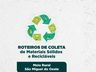 Coleta de materiais recicláveis no interior de SMO acontece na próxima semana