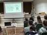 Educação municipal de Guarujá do Sul promove palestra do Agosto Lilás para estudantes 