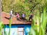 Mutirão ajuda famílias atingidas por chuva de granizo em Bandeirante