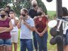 Protesto pede justiça pela morte de Mauricéia Estraich em Descanso
