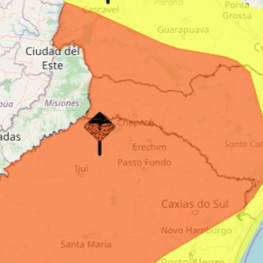 Inmet aumenta alerta de “perigo” e coloca mais de 200 cidades de SC em risco para tempestade
