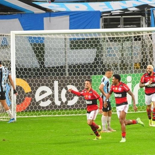 Flamengo atropela o Grêmio na Arená pela Copa do Brasil