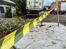 Caminhão desgovernado atinge veículo e só para após colidir em residência em SMO