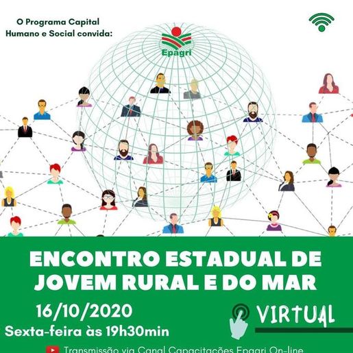 Edição de 2020 do encontro estadual de Jovens Rurais e do MAR será online