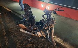 Motociclista morre no hospital após acidente em Itapiranga