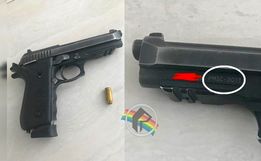 Morador de SMO encontra pistola em banheiro de posto de combustível