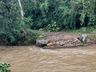 Enxurrada danifica pontes e interrompe passagem de veículos em Tunápolis