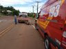 Motociclista fica ferido em colisão em Iporã do Oeste