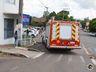 Colisão entre dois veículos é registrada no centro de SMOeste 