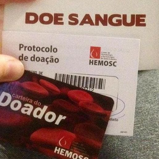 Hemosc de Chapecó precisa de cinco tipos de sangue