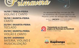 Itapiranga terá cinco eventos culturais em setembro