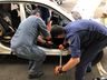 PRF apreende 54 kg de maconha escondidos em automóvel na BR-282