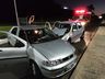 Colisão entre veículos deixa dois feridos na BR-158 em Caibi