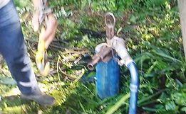 Problema na bomba de captação de água deixa comunidade desabastecida