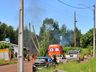 Incêndio destrói galpão em Descanso
