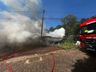 Incêndio destrói duas casas em São Miguel do Oeste
