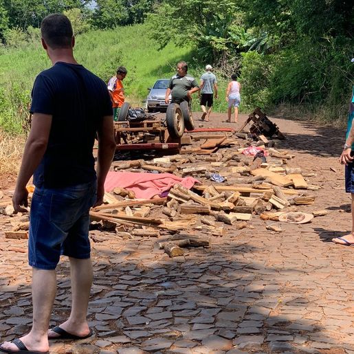 Identificada vítima de grave acidente com carretinha agrícola no interior de Riqueza