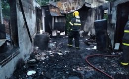Incêndio destrói residência no bairro Progresso