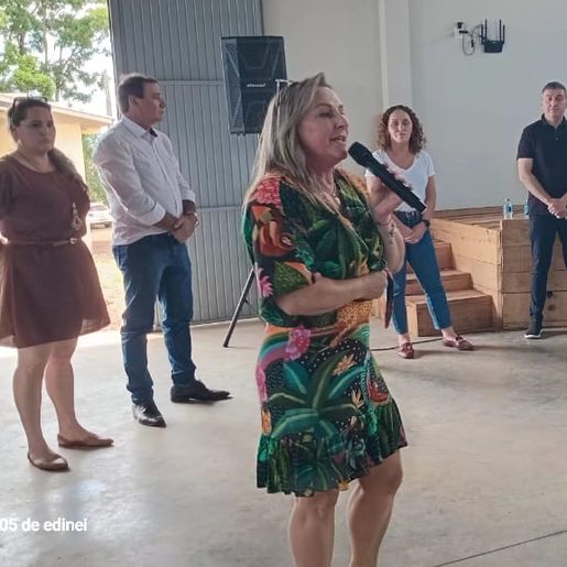 Programa Estrada Boa Rural é oficialmente lançado na Linha 12 de Novembro em Campo Erê 