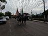 Tradicionalistas promovem cavalgada em homenagem ao Dia do Gaúcho em SMO