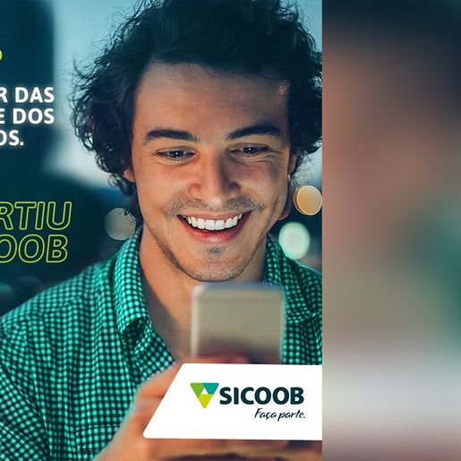 Sicoob recompensa associados com valores em dinheiro na Campanha #PartiuSicoob