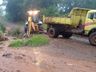 Equipe de obras faz força-tarefa para recuperação de estradas e pontes