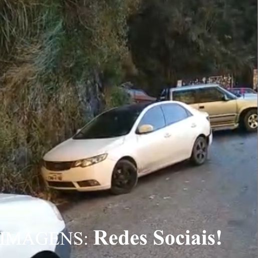 VÍDEO: gelo na pista causa acidentes na Serra do Corvo Branco em SC